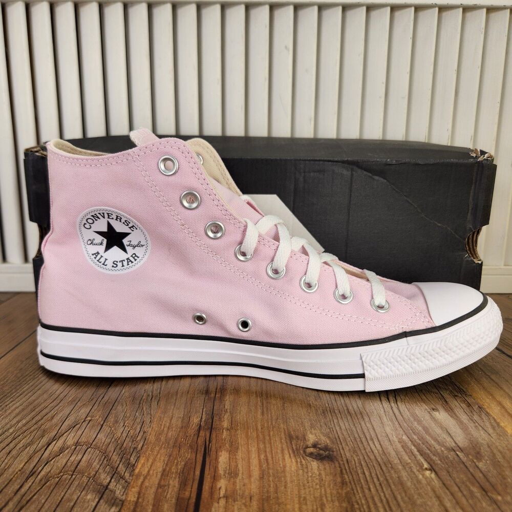 Converse CTAS Hi Canvas Sneaker Womens 11 Men 9 Pink Foam High Top Shoes A08580F
